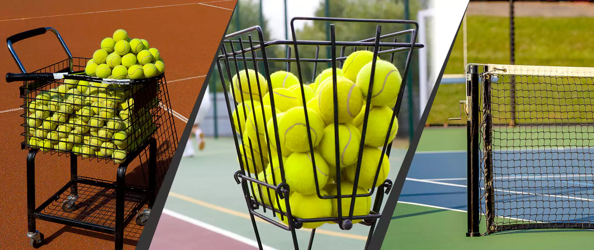 Tennis Hopper and Net Posts