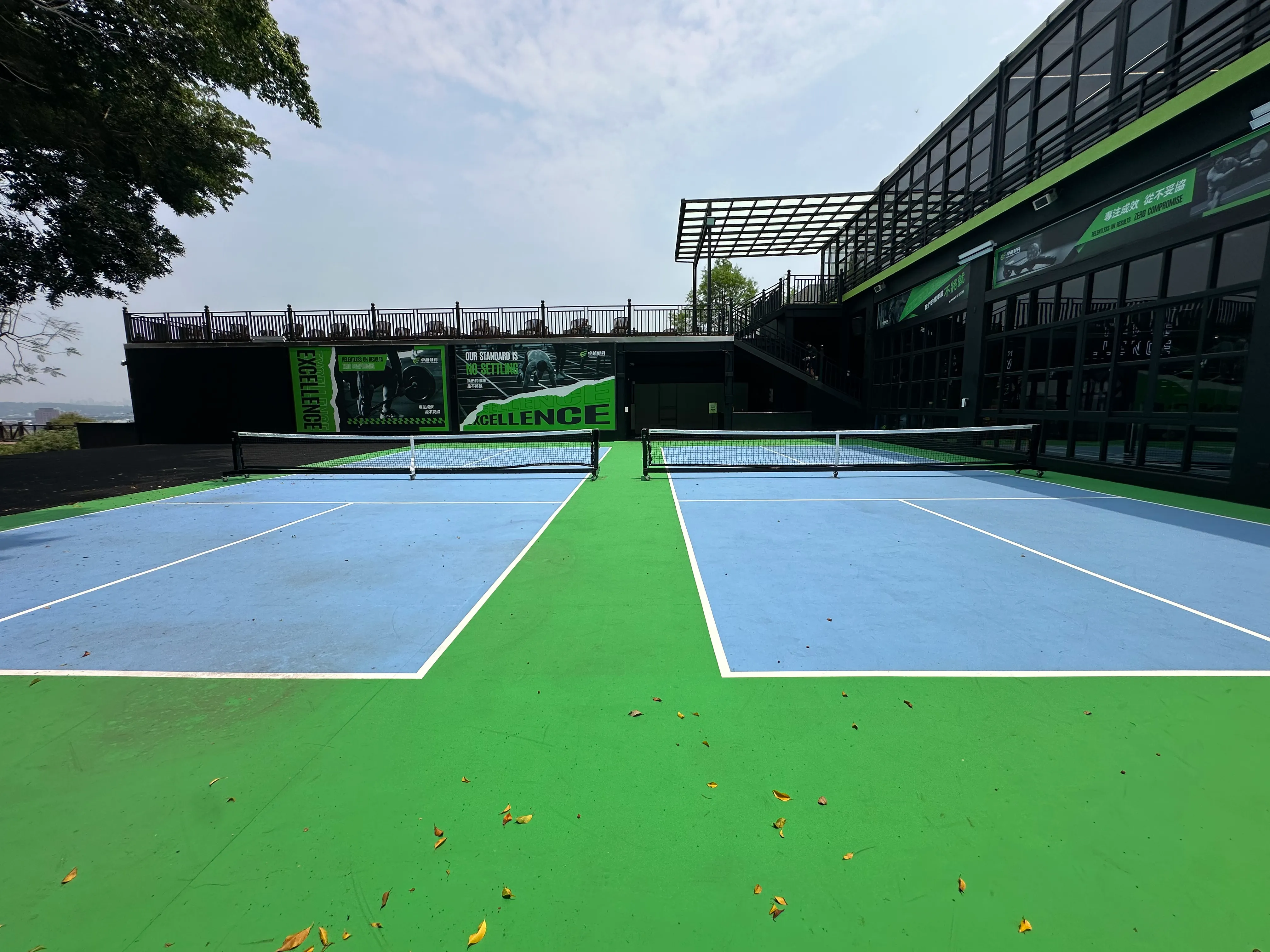 THREE Pro 3" Sistema Quadrado Autoportante para Pickleball